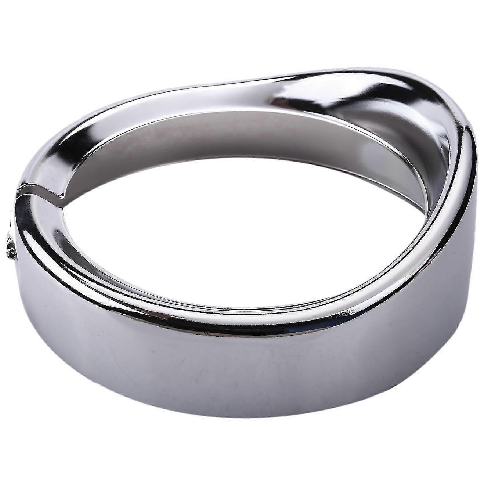 Anneau De Finition De Phare De 7 Pouces (17,8 Cm) Pour Moto, Chromé, Compatible Et De Bonne Qualité.