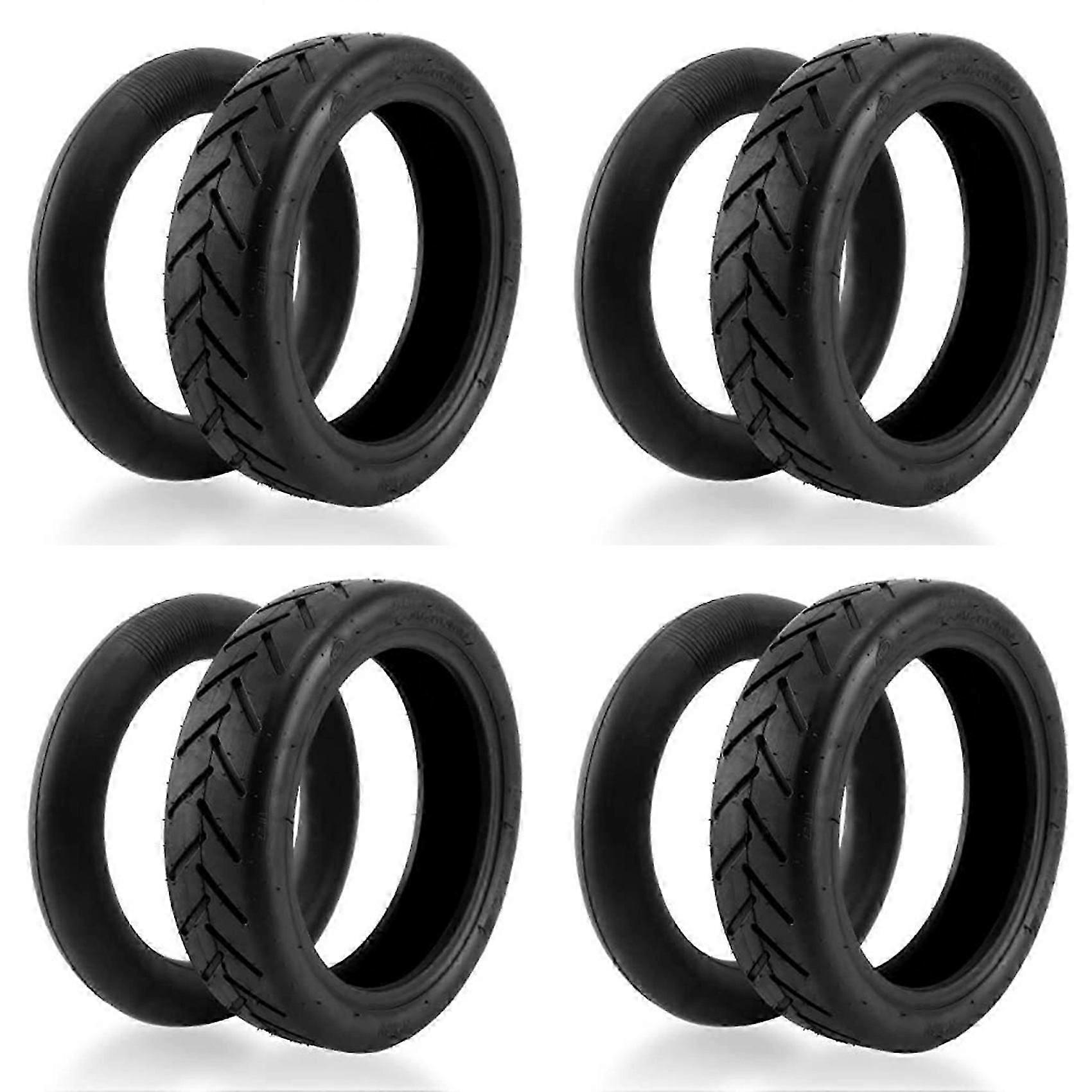 Pneus Universels Pour Trottinette Électrique De 8,5 Pouces (8,5 X 2 Pouces), Épais, Antidérapants Et Résistants À L'Usure (pneus Intérieurs Et Extérieurs De 8,5 X 2 Pouces). Qaq