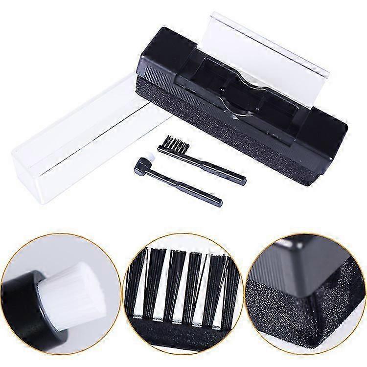 Brosse Douce Antistatique Pour Disques Vinyles Avec Kit De Nettoyage, Rembourrage En Velours Et Brosse Antistatique De Haute Qualité.