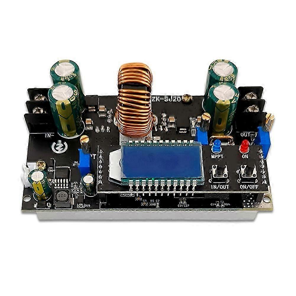 Module Élévateur/abaisseur Automatique Mppt Zk-sj20 Avec Écran Lcd, Convertisseur Buck Boost, Module D'Alimentation, Carte Réglable Kns