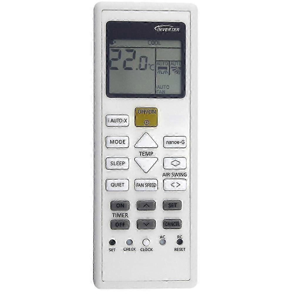 Télécommande De Remplacement Ac A75c15970 Pour Climatiseur Panasonic