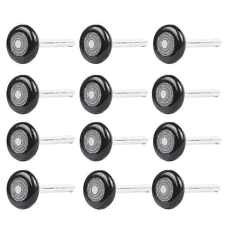 12 Roulettes De Porte De Garage De 5 Cm (2 Pouces) En Nylon Pour Le Remplacement Des Rails De Garage, Avec 6 Joints D'Étanchéité