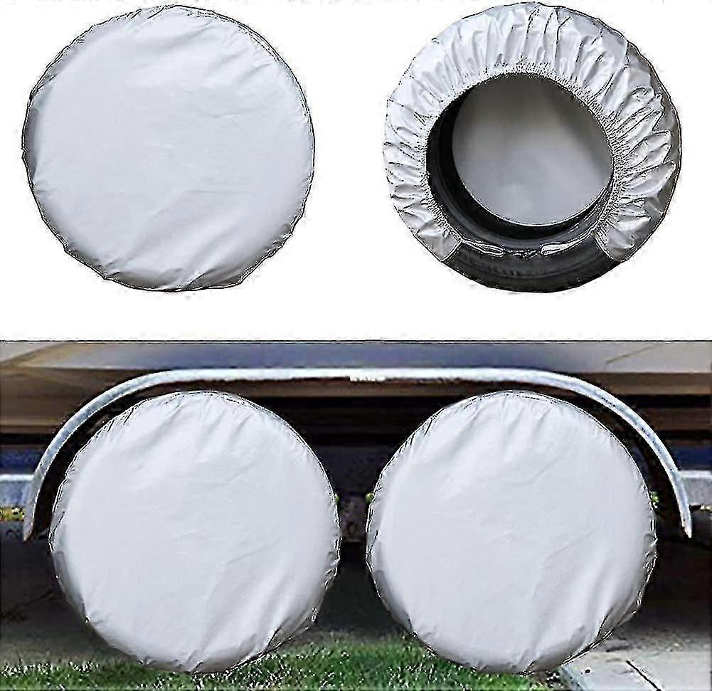 Satz Mit 4 Messing-reifenventiladaptern