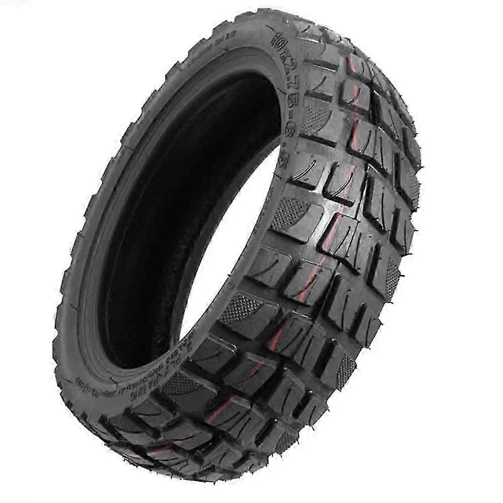 Pneus Tout-terrain 10 Pouces 10x2,75-6,5, Sans Chambre À Air, Pour Trottinette Électrique, Résistants À L'Usure, En Caoutchouc De Haute Qualité.