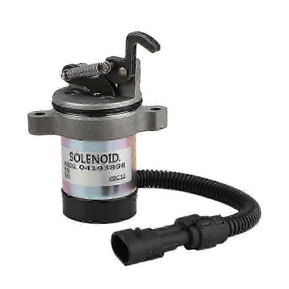 Électrovanne D'Arrêt De Carburant Deutz Modèle 04103808 Compatible Avec Les Moteurs F3l, F3m, F4l Et F4m De 2011 (2011)