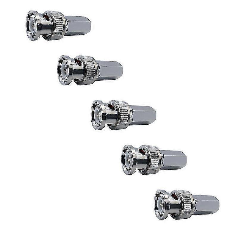 Connecteurs Bnc Mâles Pour Câbles Rg59 Et Rg62 (lot De 5)