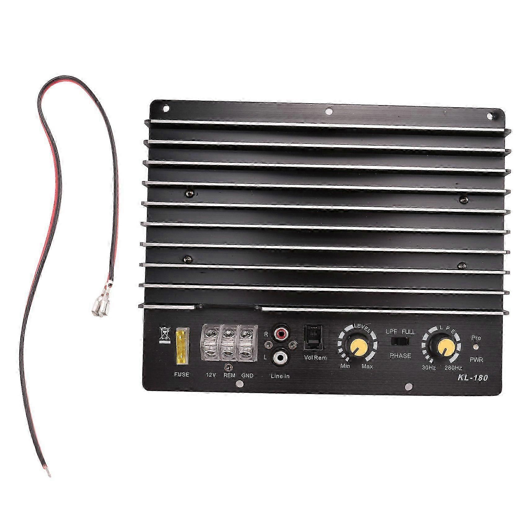 Amplificateur De Puissance Audio Pour Voiture 1000 W 12 V, Carte D'Amplification Pour Subwoofer, Carte D'Amplification Audio Diy, Lecteur Auto Kl-180 Kns