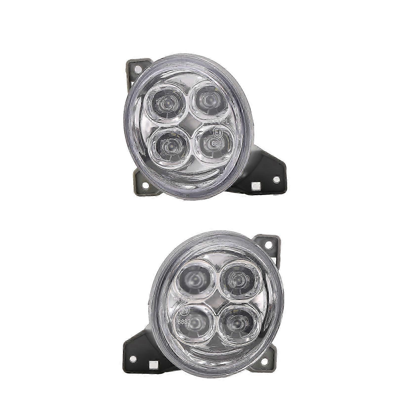 Paire De Feux Antibrouillard Avant À Led 24 V Pour Camion Scania R420, R620, R500, P400, P450 Et R730 (g4), Références 1852573 Et 1852572. Bonne Qualité.