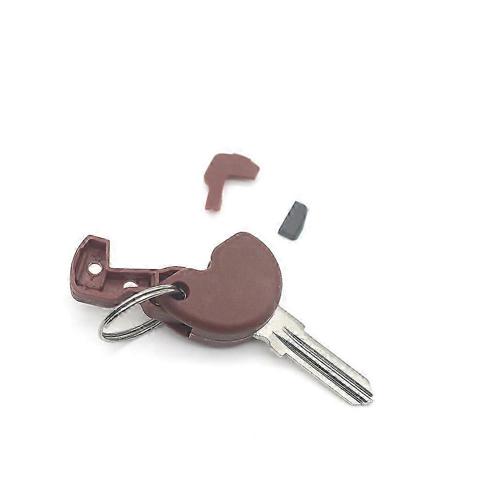 Étui De Clé Vierge Non Taillée Pour Vespa Gts Gtv Gt S 125 200 250 300 Avec Puce Transpondeur De Haute Qualité