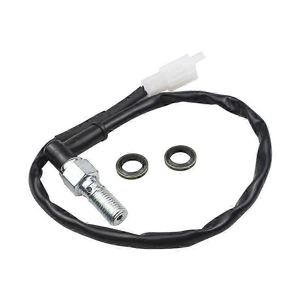 Vis Creuse M10 X 1,0 Mm Pour Contacteur De Feu Arrière De Frein Hydraulique De Moto Zi