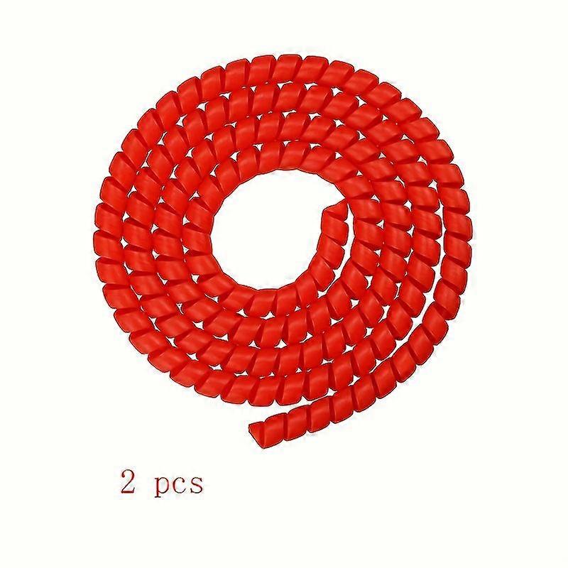 Gaine De Câble Spiralée (lot De 2), Protection Anti-poussière Et Anti-rayures Pour Faisceau De Câbles De Scooters Électriques, Vélos Et Motos.
