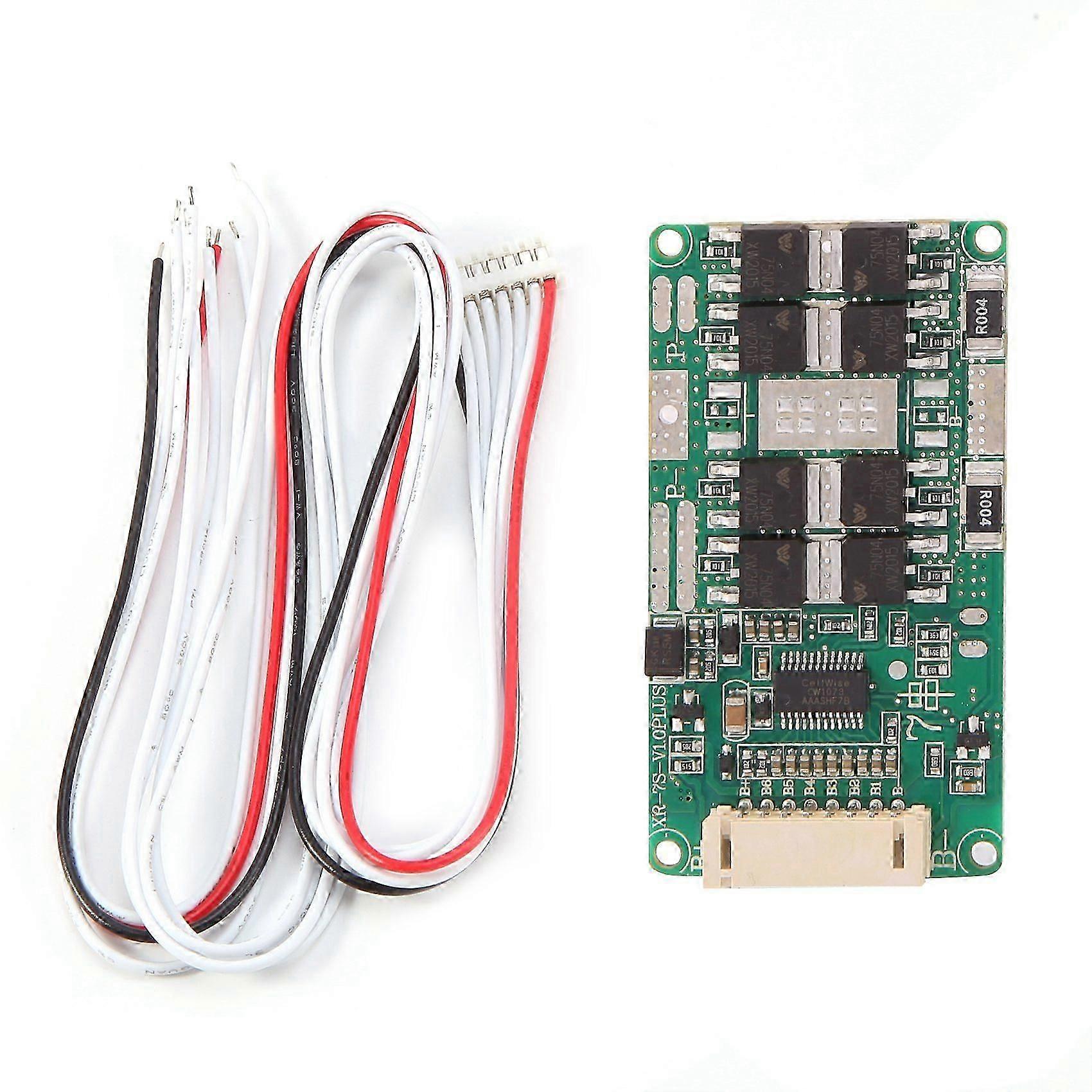 Carte De Protection De Charge Lithium Bms 7s 24v 18a, Circuit Imprimé Pcm, Port Commun Pour Outils Électriques/onduleur B Jg