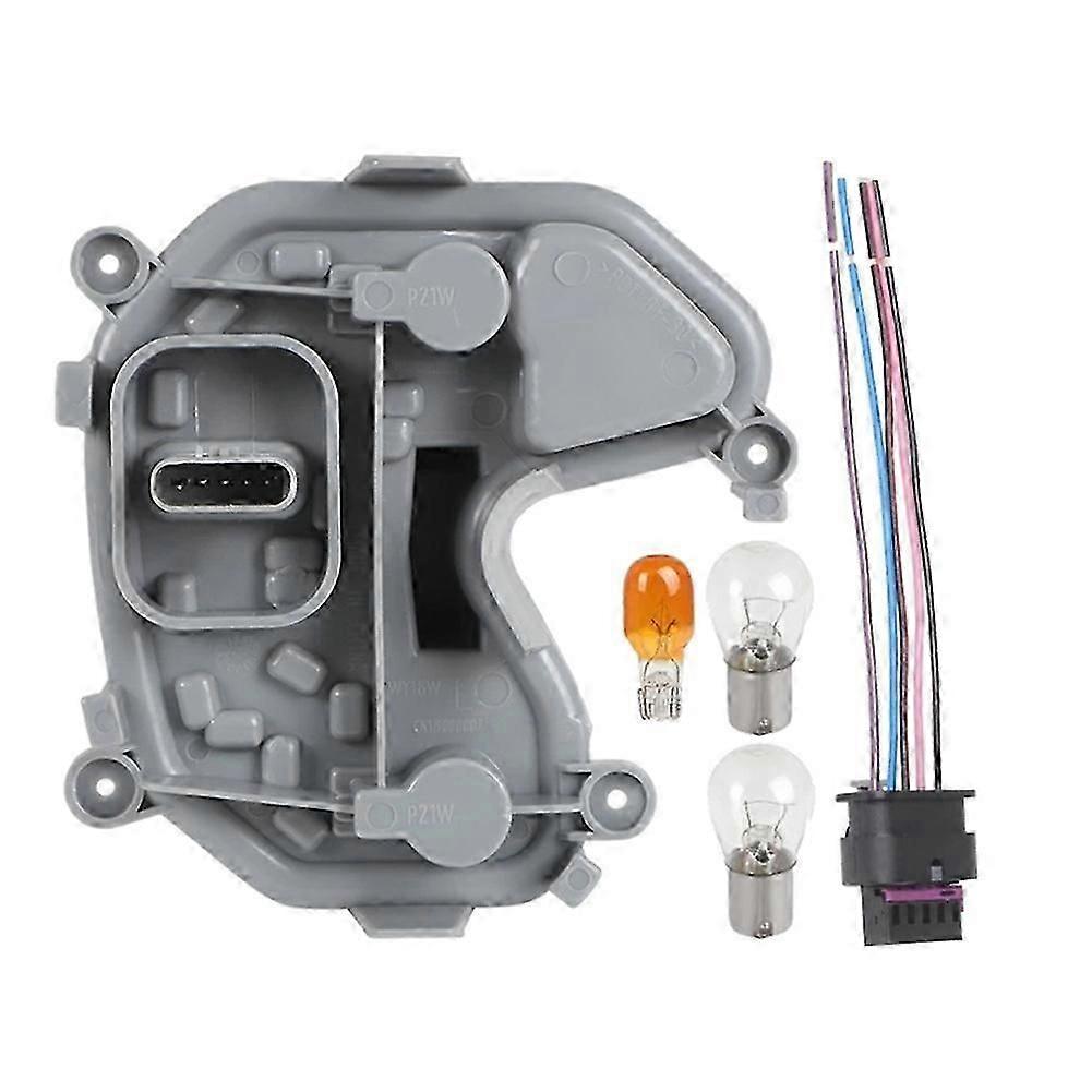 Support De Circuit Imprimé Pour Feu Arrière Gauche De Jeep Renegade 2015-2023 (réf. 68270892aa) Avec Support D'Ampoule Et Connecteur