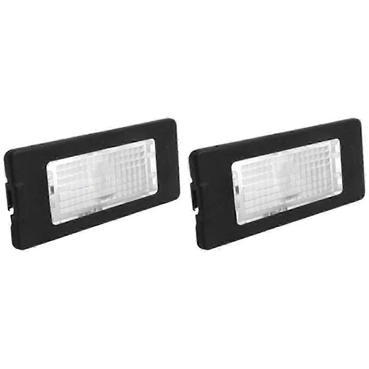 Lot De 2 Éclairages De Plaque D'Immatriculation Halogènes Pour Golf B6 B7 Mk6 Plus (référence 5n0943021), De Bonne Qualité.