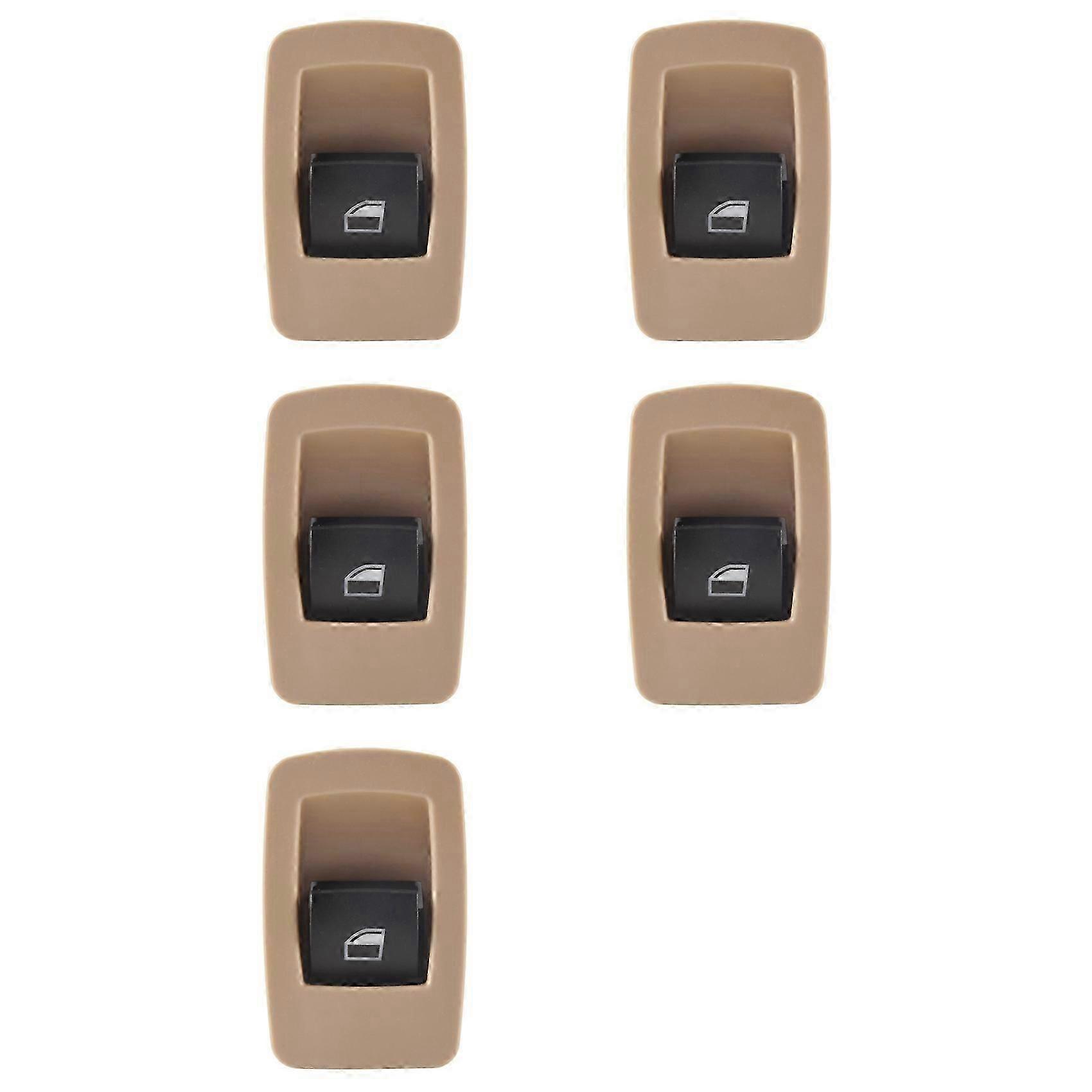 Boutons De Lève-vitre Beiges Côté Passager Avant/arrière Pour Bmw E90, E91, 323i, 325i, 328i 61316945876 Qaq