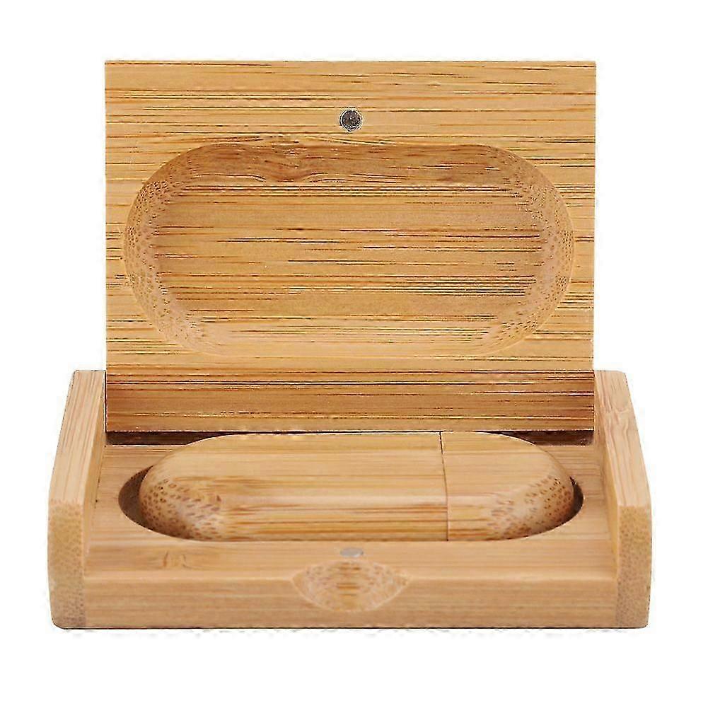Clé Usb 3.0 Ovale En Bois Avec Boîte, 32 Go, Intelligente