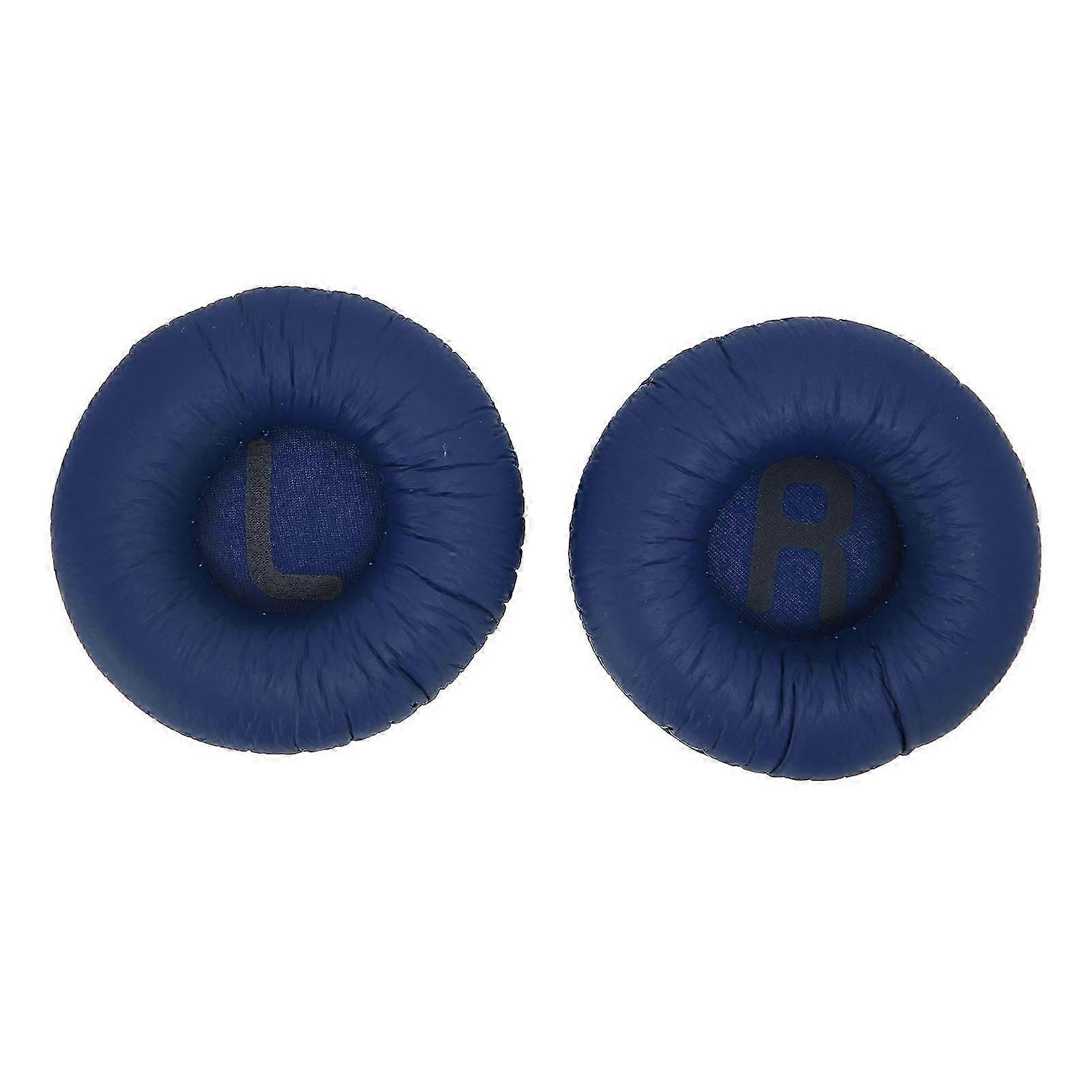 Coussinets D'Oreille De Rechange En Similicuir Et Mousse À Mémoire De Forme Pour Une Isolation Phonique Optimale, Compatibles Avec Les Casques T450, T450bt, Tune600 Et T500bt Blue Fo.