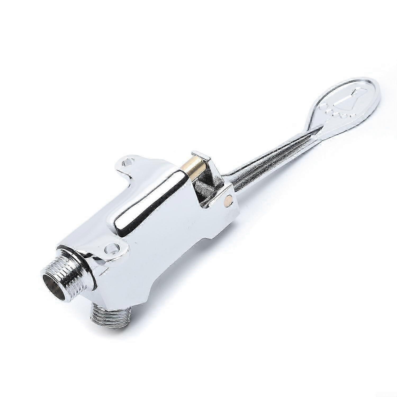 Robinet À Pédale À Montage Au Sol, Robinet D'Eau Froide À Pédale, Filetage G1/2 Pour Hôpitaux Et Écoles, Robinet À Commande Par Pédale