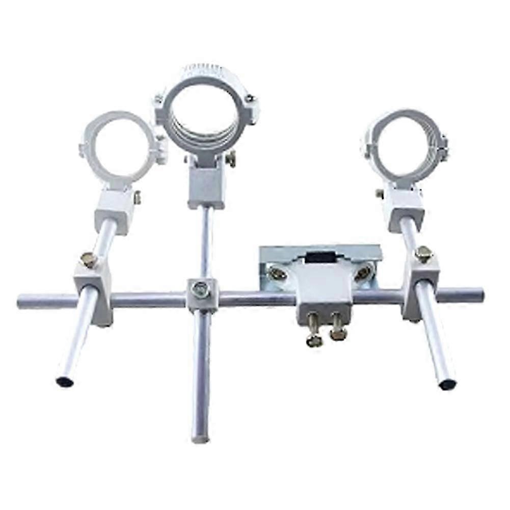 Support De Fixation Pour Lnb Bande Ku Pouvant Accueillir Jusqu'à Quatre Lnb Pour Antenne Satellite Ku Et Une Parabole (t Jg).