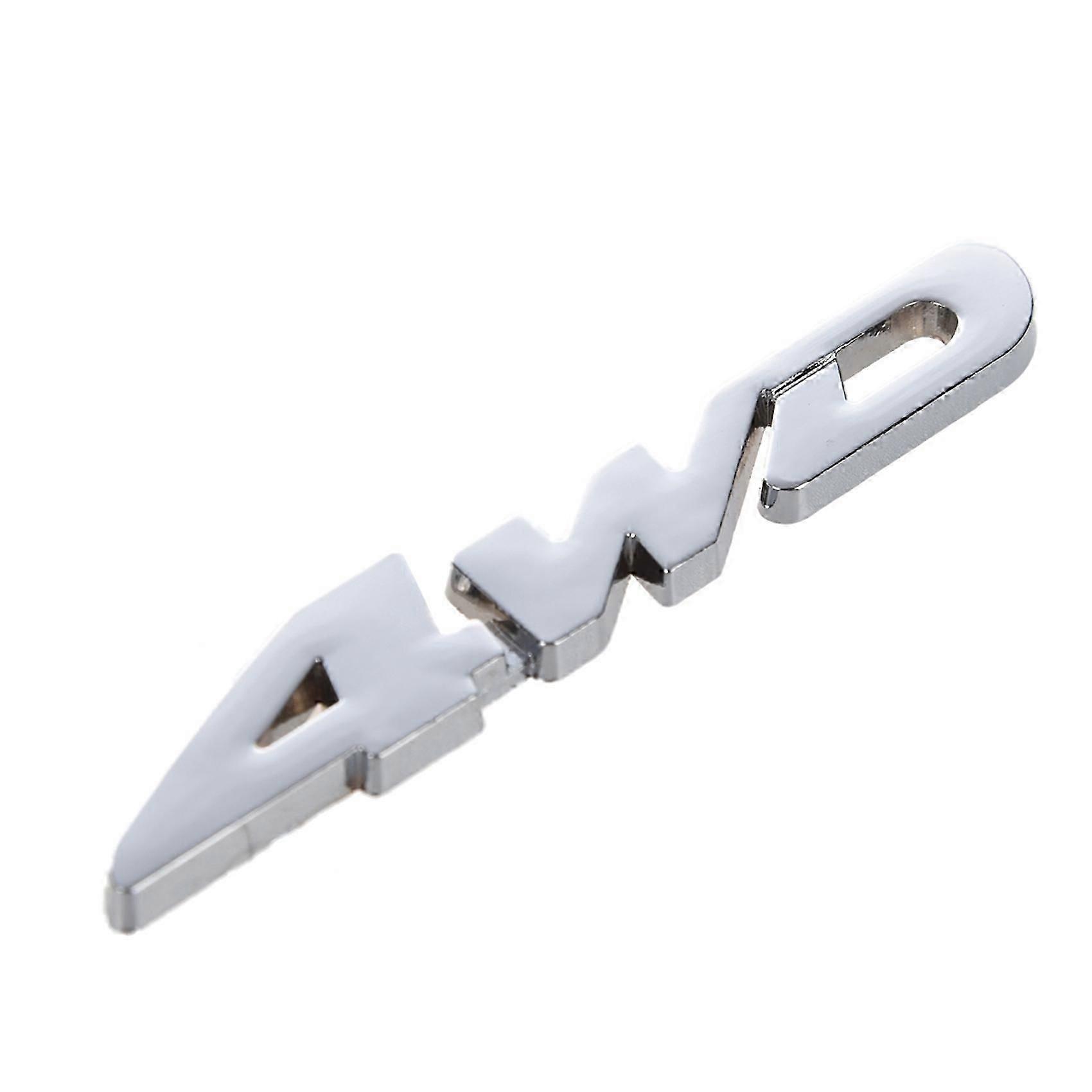 Emblème Chromé, Badge Et Autocollant Pour Voiture 4x4, Cylindrée, Applicable