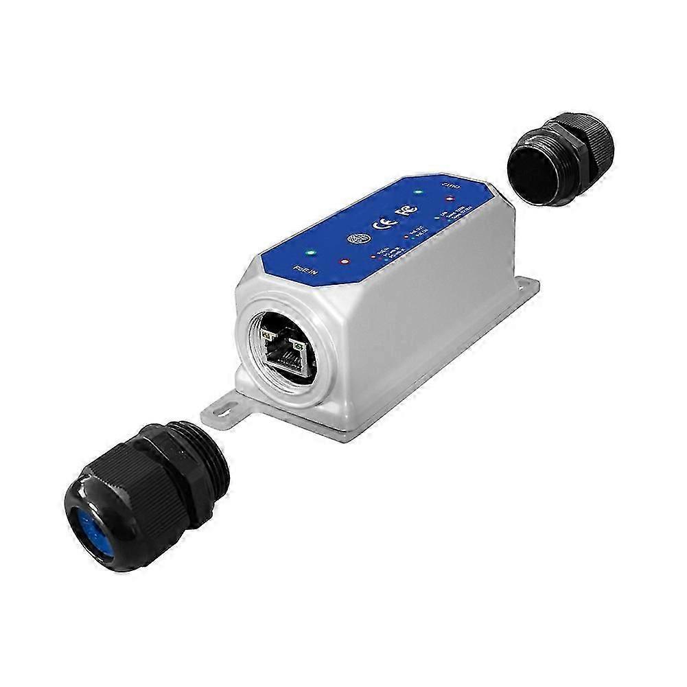 Répéteur Poe Extérieur 1 Vers 1 (1 Entrée Bt, 1 Sortie Bt, Puissance Max. 90 W), Étanche, Led, 1 Gbit/s, Dc37-57v, Ip67, 100m121