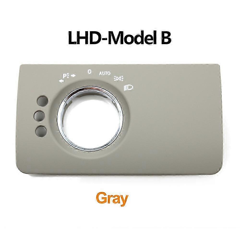 (modèle B Gris Lhd) Cache De Panneau De Commande Des Phares Et Des Phares Pour Tableau De Bord Intérieur De Voiture Mercedes Benz Ml Gl W164 X164 2005-2011 1645450304