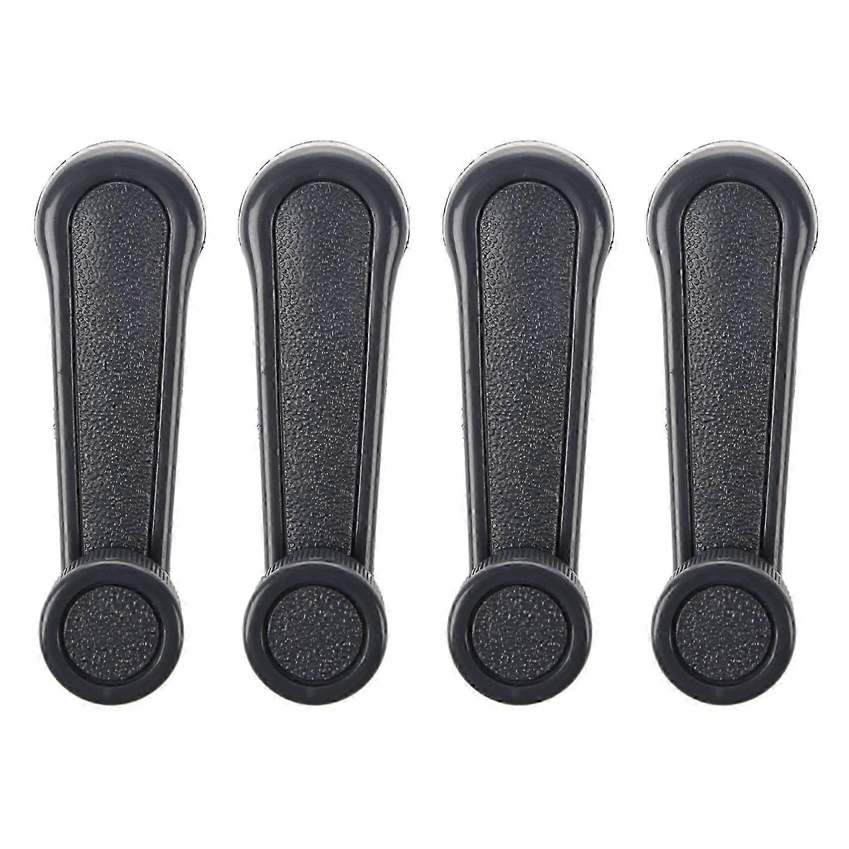 Lot De 8 Manivelles Universelles En Plastique Gris Pour Lève-vitres De Voiture (levier Fdq)