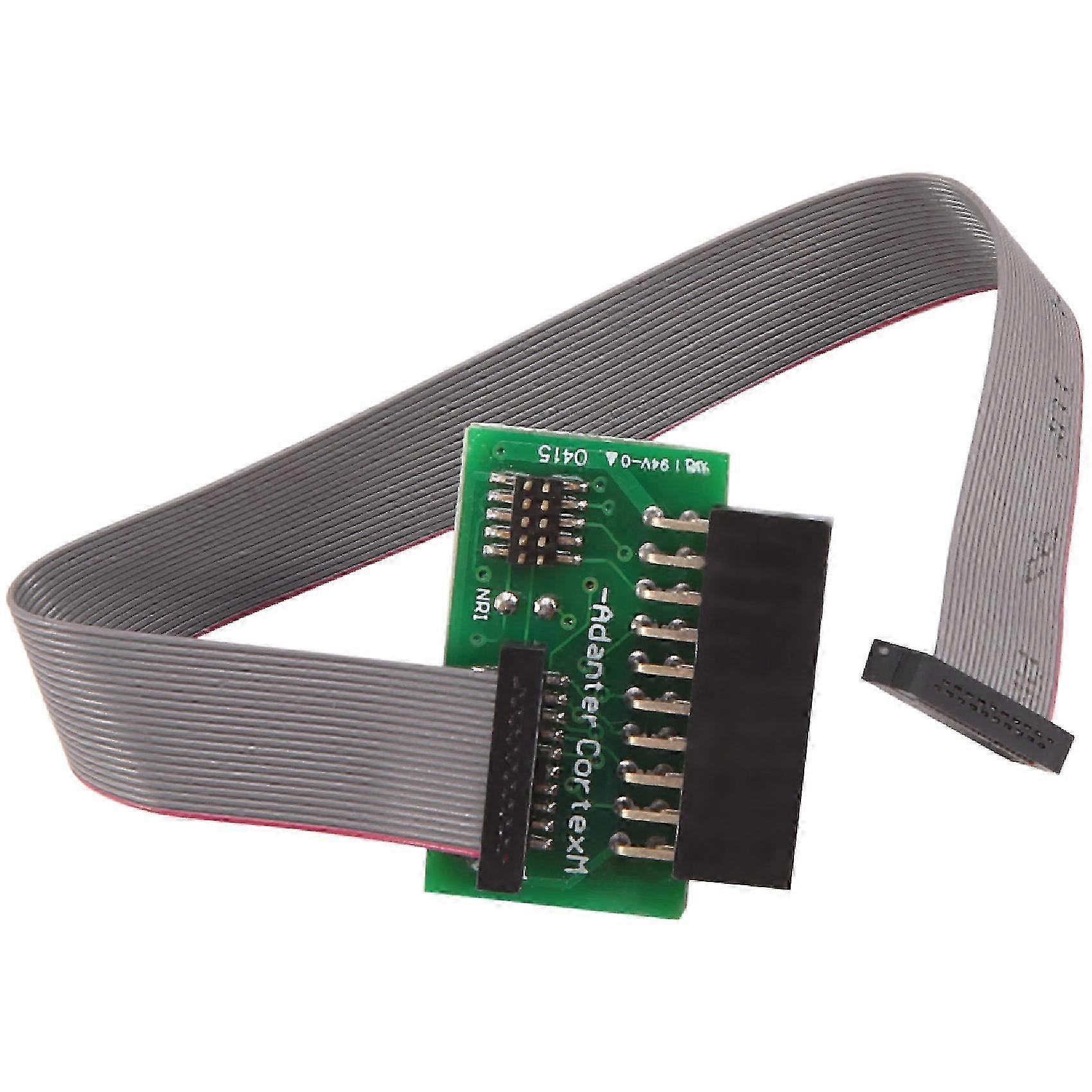 Câble Jtag, Carte D'Interface Ronde (2 X 10 2,54 Mm) Vers Swd (2 X 10 1,27 Mm) Kns