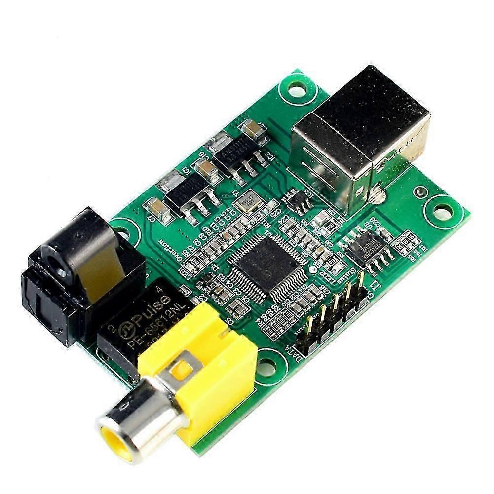 Carte De Décodage Hifi Sa9123l Dac Kns Pour Ljm Sa9123 Usb Vers Spdif Optique I2s 24 Bits 192 Khz