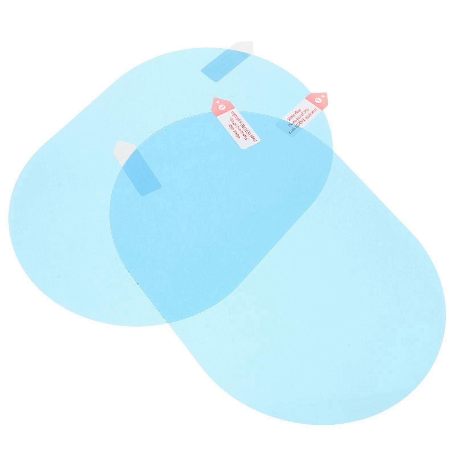 Lot De 2 Films De Protection Contre La Pluie Pour Rétroviseurs De Voiture : Revêtement Antibuée Et Imperméable Pour Vitres Latérales - Compatibilité Universelle Avec Les Voitures Et Les Camions (14,5