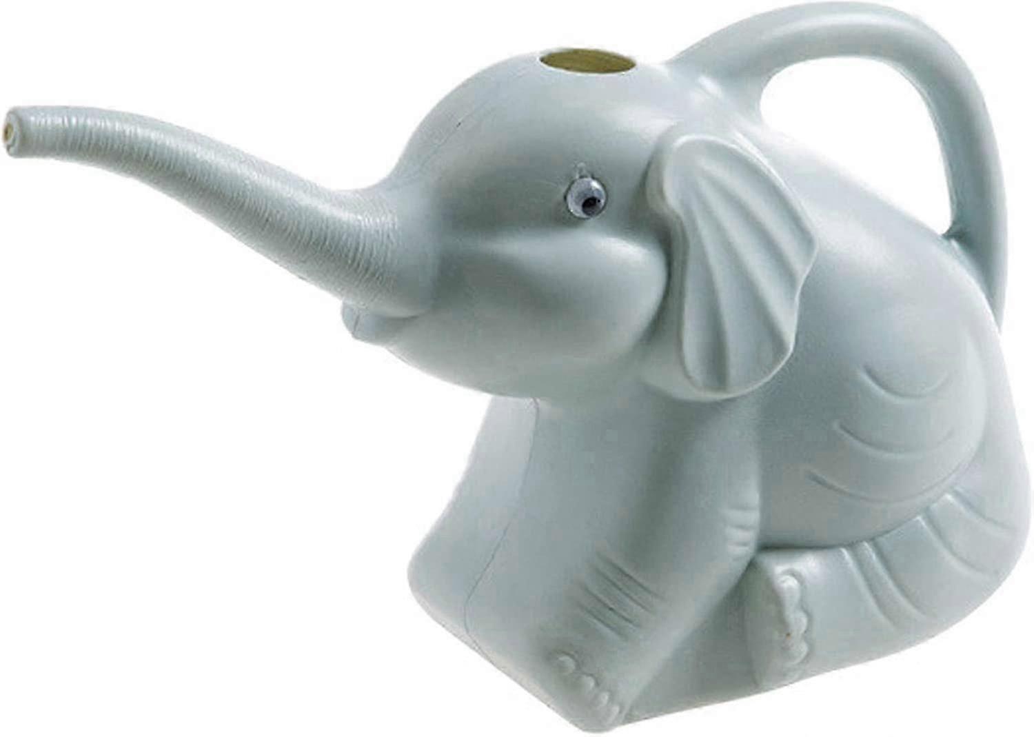 Arrosoir D'Intérieur En Forme D'Éléphant, Bouteille D'Eau Décorative En Plastique Pp Avec Bec Verseur Allongé Pour Les Fleurs Du Jardin.