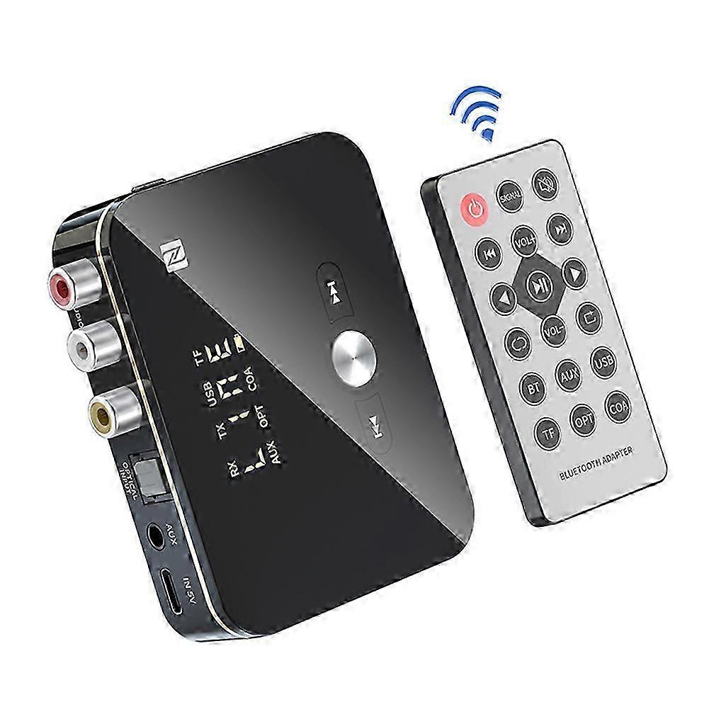 Adaptateur Bluetooth Nfc Avec Affichage Numérique, Récepteur-émetteur Bluetooth 5.0, Adaptateur Audio Bluetooth 3,5 Mm Kns