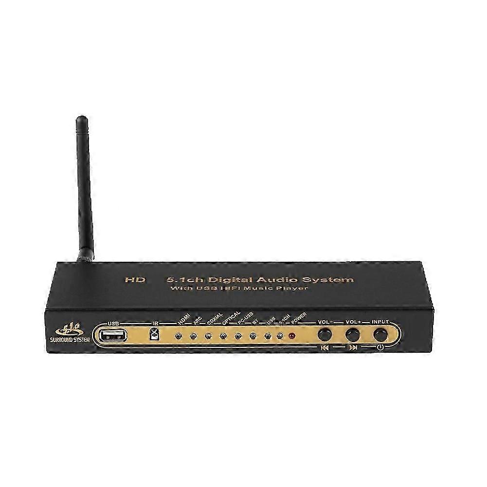 Décodeur Audio Dts Ac3 5.1 Canaux, Conversion, Répartiteur Compatible Bluetooth, Carte Son Usb Pour Ordinateur Qaq