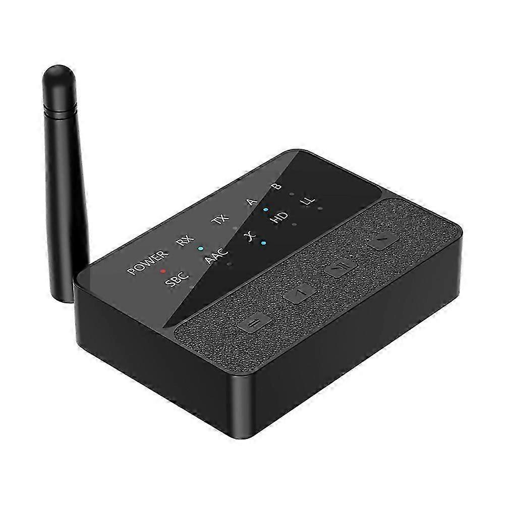 Adaptateur Bluetooth 5.3, Récepteur/émetteur Stéréo Sans Fil 2 En 1 Avec Entrée Auxiliaire 3,5 Mm (gauche/droite) Et Émetteur Usb Hifi Pour Amplificateur Ancien.