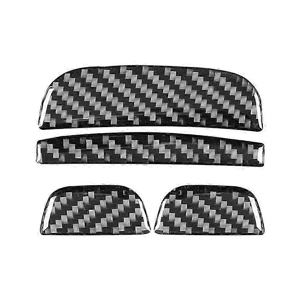 Garniture De Cache-interrupteur D'Accoudoir De Console Centrale En Fibre De Carbone Pour Mercedes-benz Classe C W203 (2005-2007) - Accessoires Intérieurs Fdq