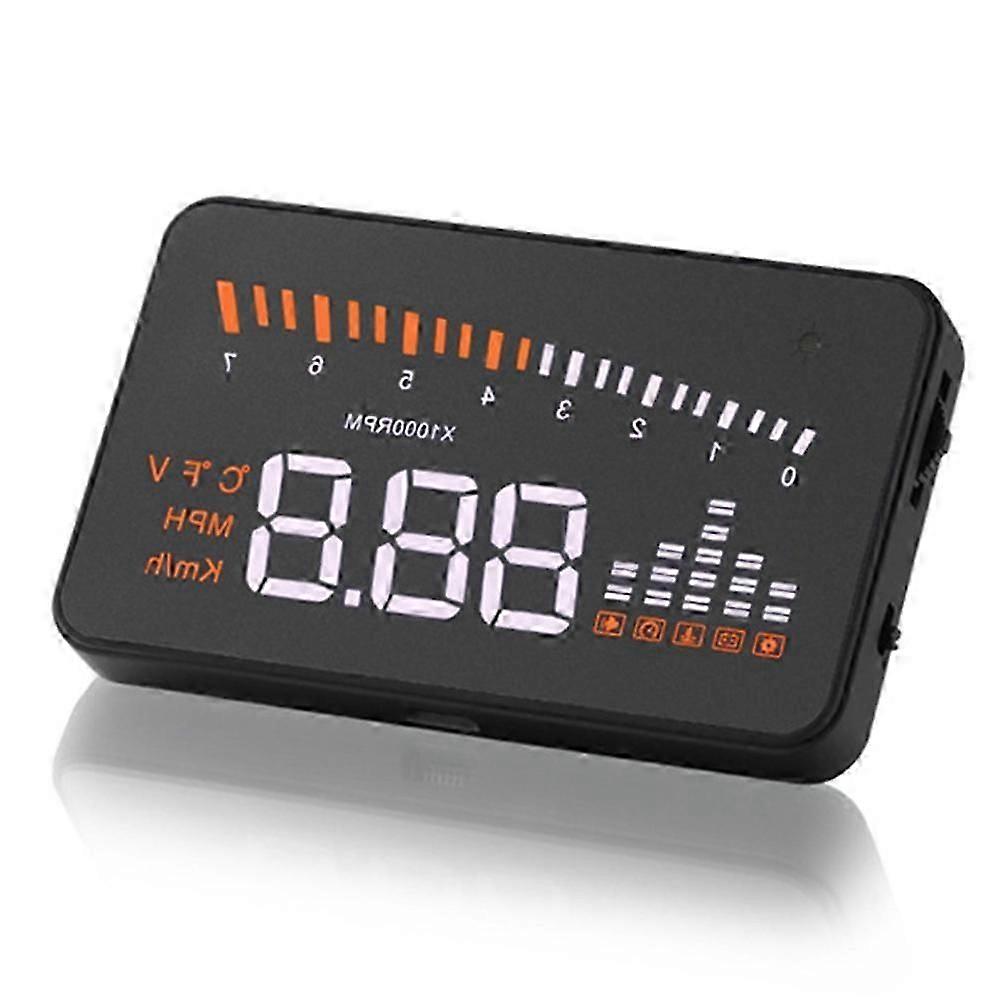 Affichage Tête Haute (hud) Pour Voiture : Compteur De Vitesse, Température De L'Eau, Ordinateur De Bord Numérique, Projecteur De Pare-brise, Accessoires Automobiles Ek