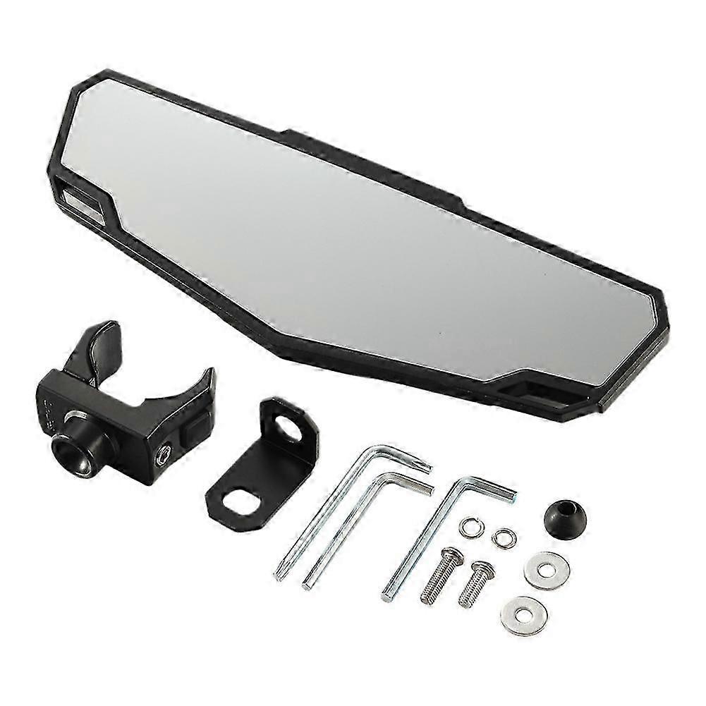 Rétroviseur Central Pour Utv Avec Fixation Réglable De 3,8 À 5 Cm (1,5 À 2 Pouces) Pour Polaris Rzr, Can-am Maverick Et Arctic Cat (bonne Qualité).
