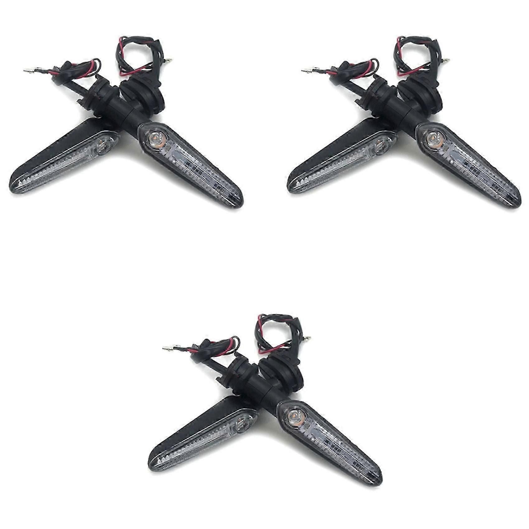 6x Clignotants Led Pour Moto Yamaha Yzf R15 R25 R3 R125 Mt-25 Mt-03 Mt15 Mt-15, Feu Indicateur Em