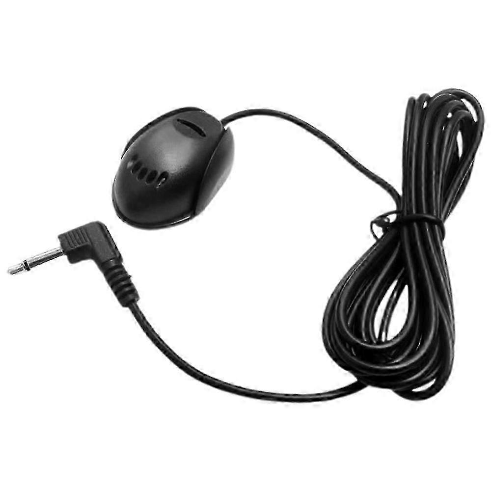Microphone De Voiture 3,5 Mm, Microphone Pour Autoradio, Accessoire Auxiliaire De Bonne Qualité