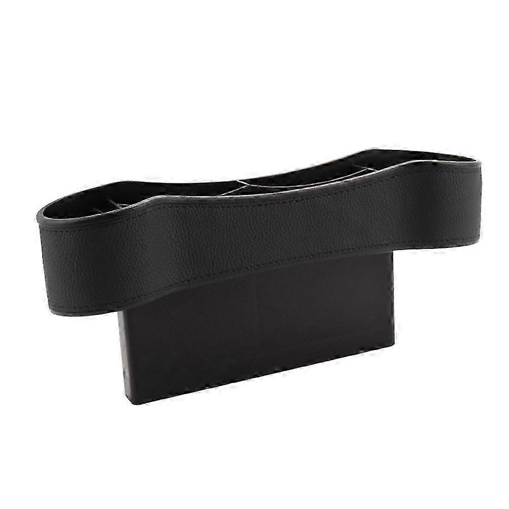 Boîte De Rangement Pratique Pour Voiture (noire), Idéale Pour Ranger Téléphone, Boisson Et Argent. Bonne Qualité.