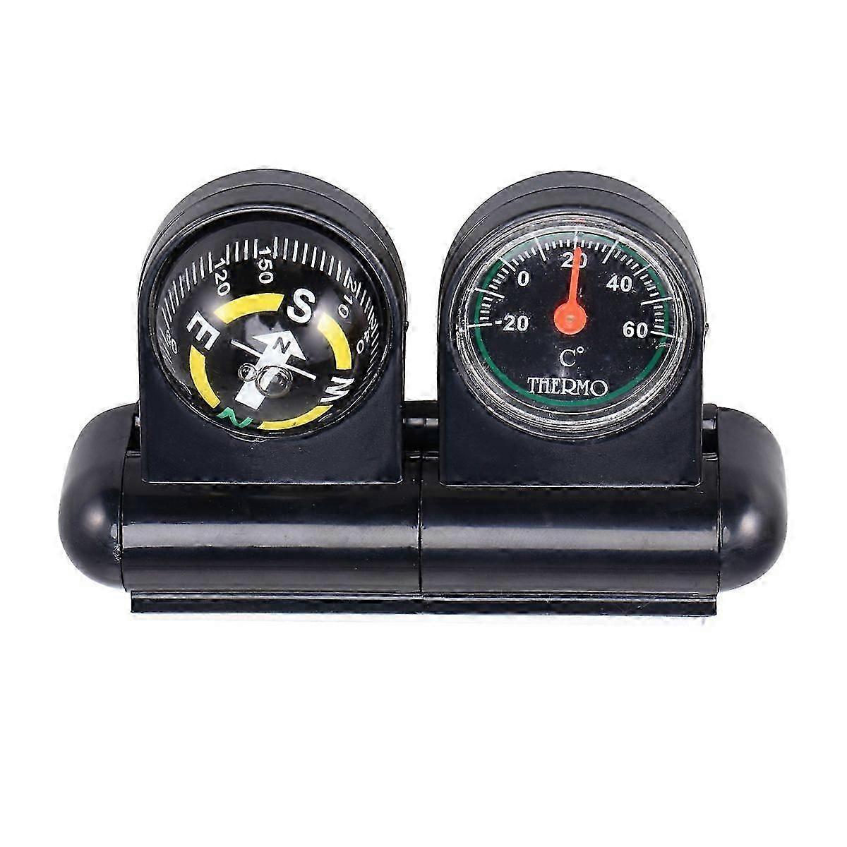 Accessoire De Voiture Multifonctionnel : Boussole, Thermomètre Et Navigation.