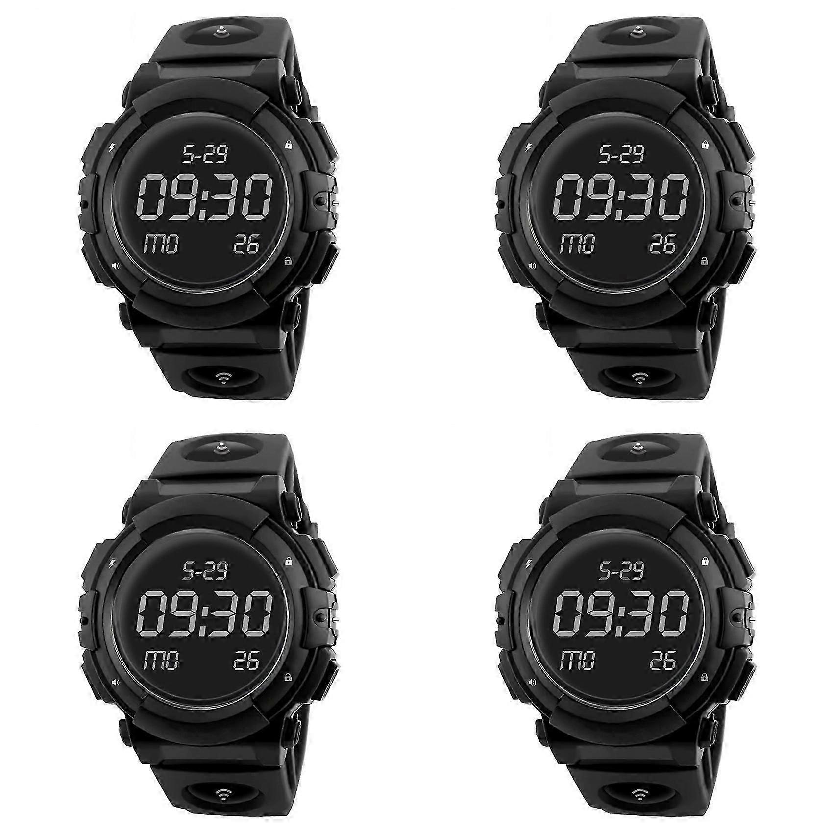 4 Télécommandes De Montre Connectée Clonées 315 Mhz 433 Mhz Avec Duplicateur De Clés Nfc Pour Contrôle D'Accès Électrique/nfc Qaq