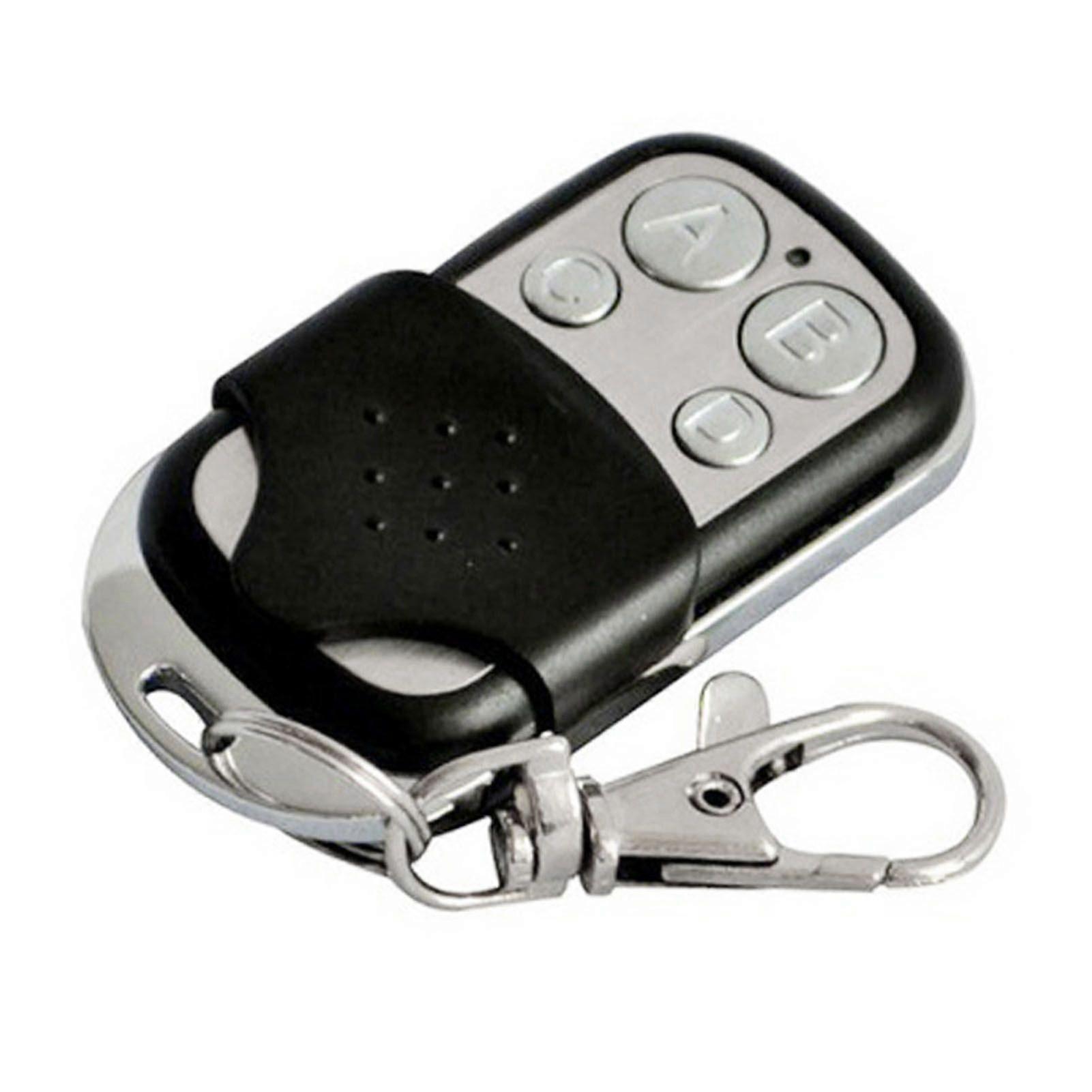 Télécommande Rf 433 Mhz En Métal, Interrupteur Universel Sans Fil À 4 Touches Pour Ev1527, Apprentissage De Qualité Supérieure.