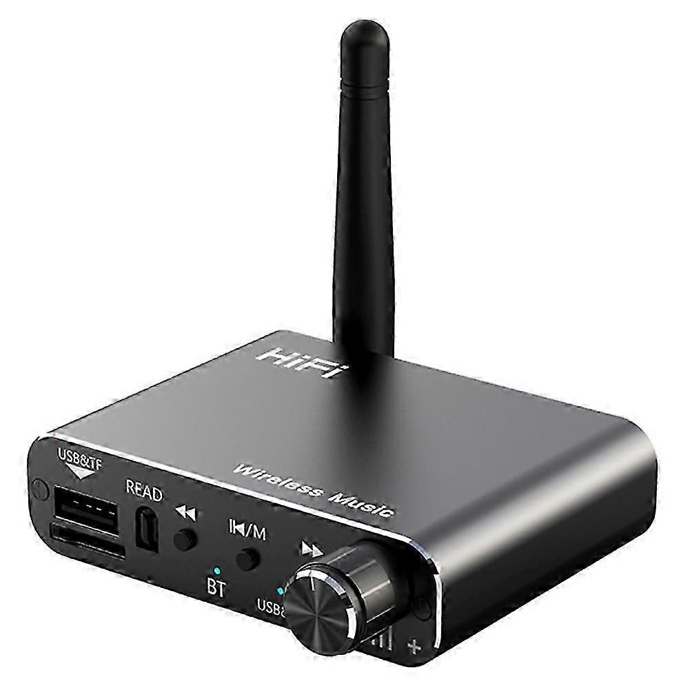 Émetteur-récepteur Audio Bluetooth 5.4, Entrée Auxiliaire 3,5 Mm Pour Rca, Usb Et Clé Usb, Adaptateur Audio Stéréo Hi-fi Avec Décodage Dsp (fdq)