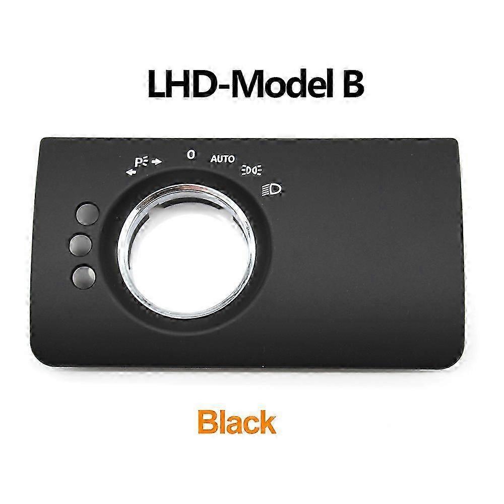 (modèle B Noir Lhd) Cache De Panneau De Commande Des Phares Et Des Phares Pour Tableau De Bord Intérieur De Voiture Mercedes Benz Ml Gl W164 X164 2005-2011 1645450304
