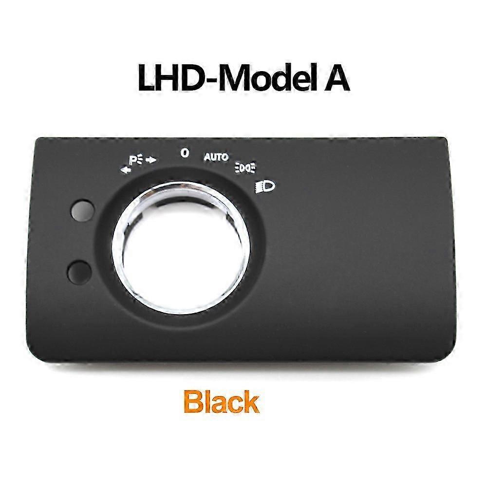 (modèle A Noir, Conduite À Gauche) Cache De Panneau De Commande Des Phares Pour Tableau De Bord Intérieur De Voiture Mercedes-benz Ml Gl W164 X164 2005-2011 1645450304