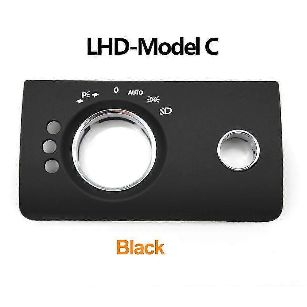 (modèle C Noir Lhd) Cache De Panneau De Commande Des Phares Pour Tableau De Bord Intérieur De Voiture Mercedes Benz Ml Gl W164 X164 2005-2011 1645450304