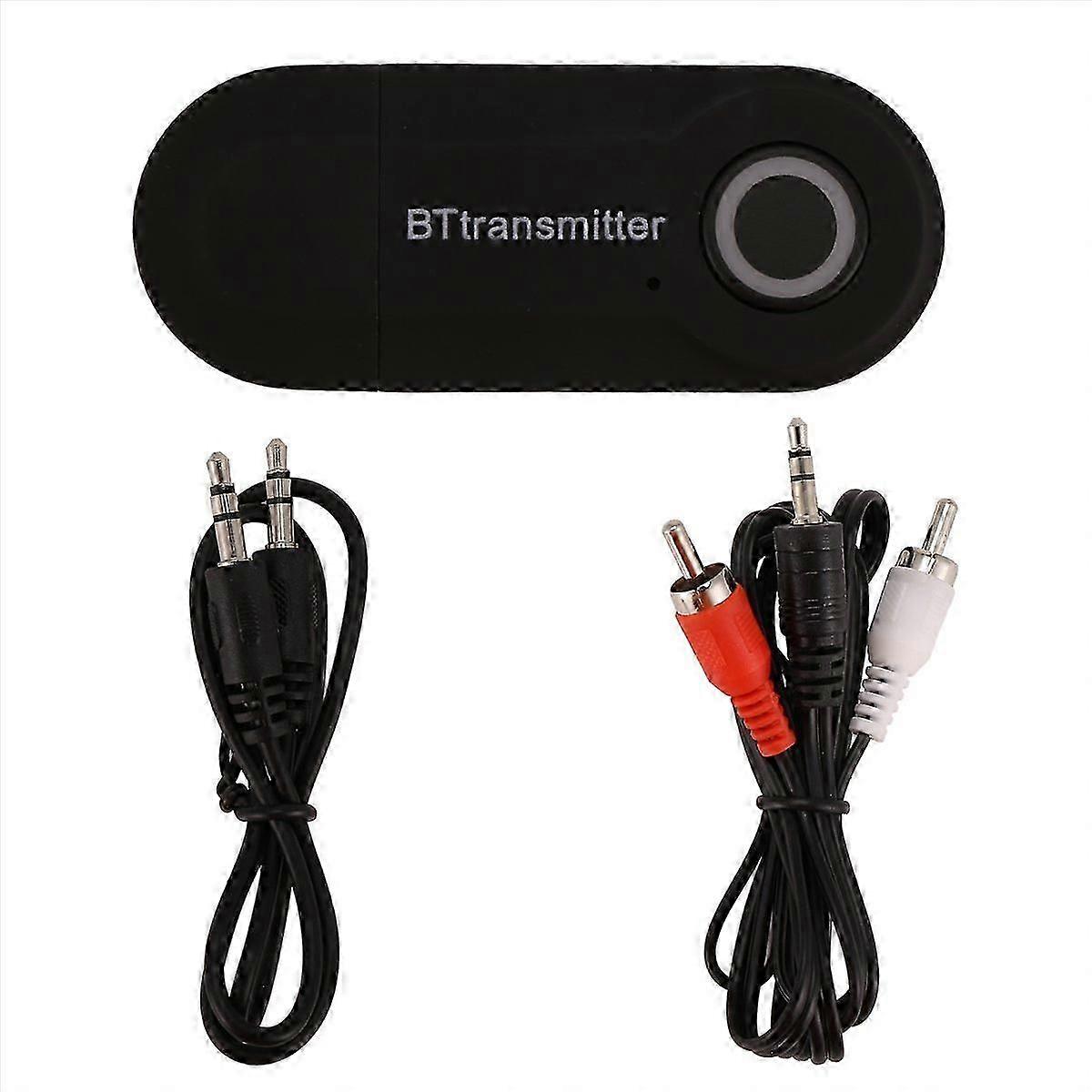 Adaptateur Bluetooth 5.0, Récepteur Audio Sans Fil Bluetooth Pour Pc/tv/voiture, Entrée Auxiliaire 3,5 Mm, Réception Musicale Fdq