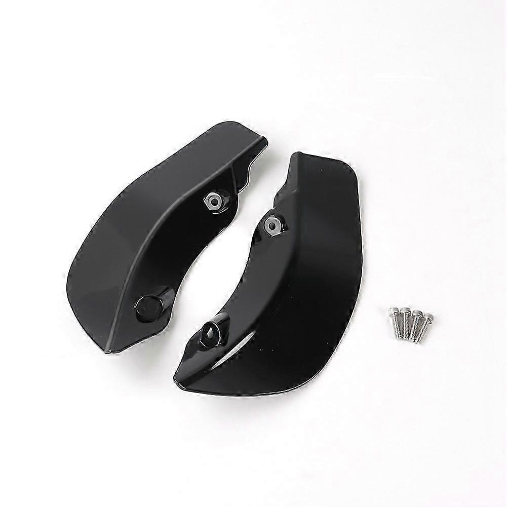 Accessoires Moto : Déflecteurs D'Air Latéraux Larges Pour Carénage Road Glide Fltrx 2015-2023, Noir Qaq
