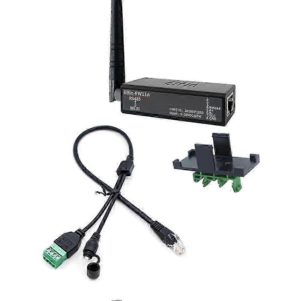 Module Convertisseur De Port Série Rs485 Vers Serveur Wifi Elfin-ew11a-0 : Transfert De Données Via Protocole Modbus Et Wifi Haute Qualité
